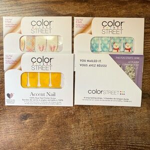 Color Street Accent Nail Polish Strips